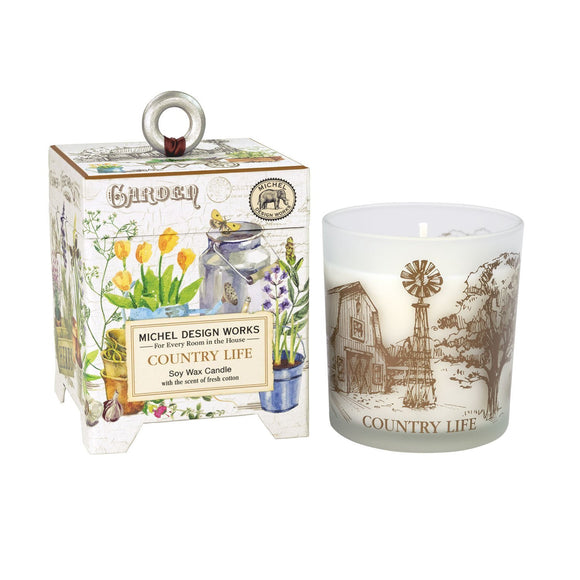Michel Design Works Soy Wax Candle, Country Life