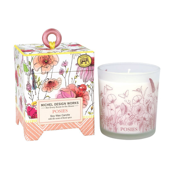 Michel Design Works Soy Wax Candle, Posies