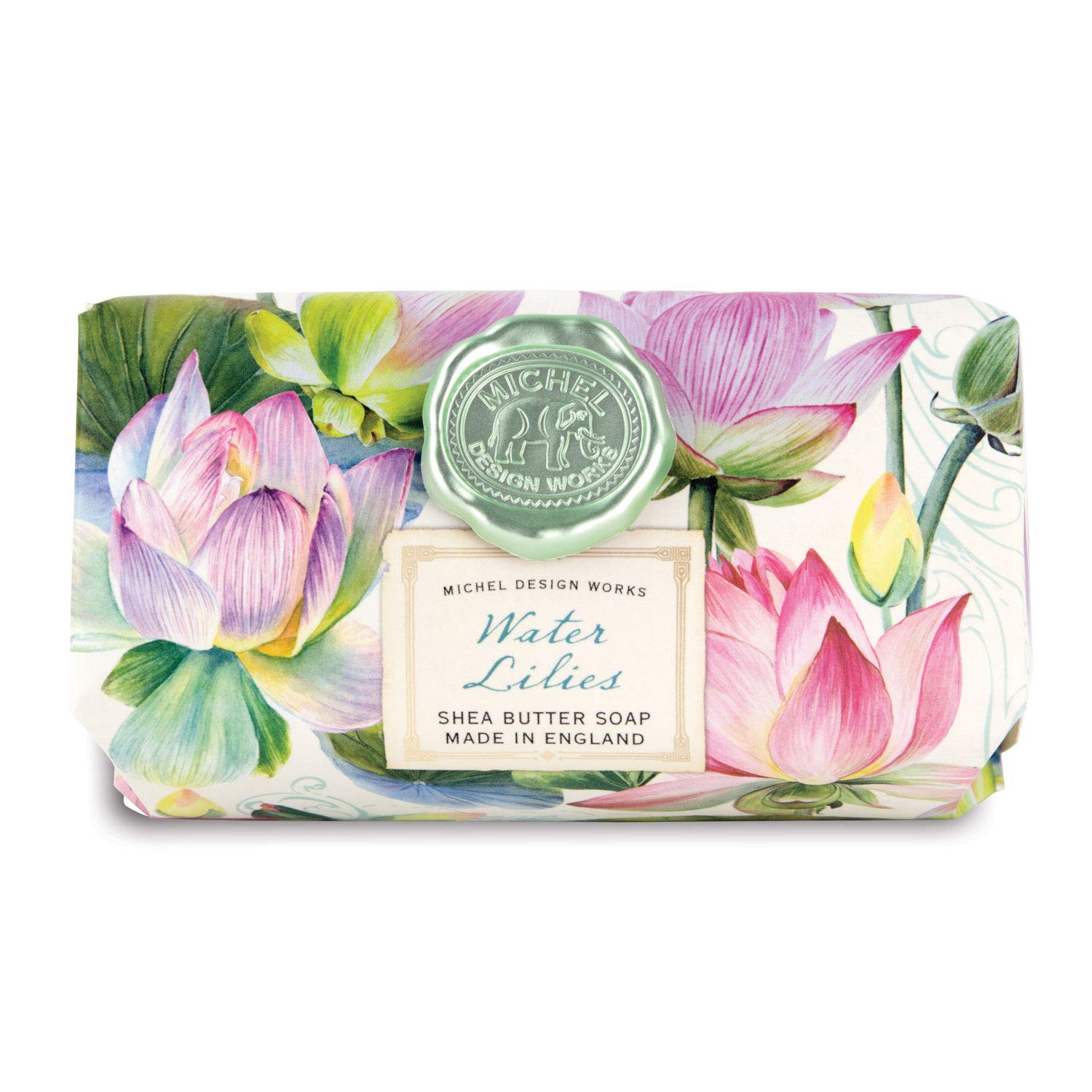 Michel Design Large Bath Soap, Water Lilies