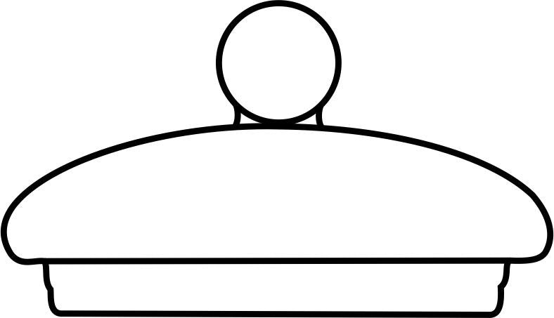 Glass Replacement Lid With Knob for Water Kettle