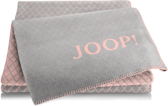 Joop! Diamond Blanket, Rose/Graphite 150x200