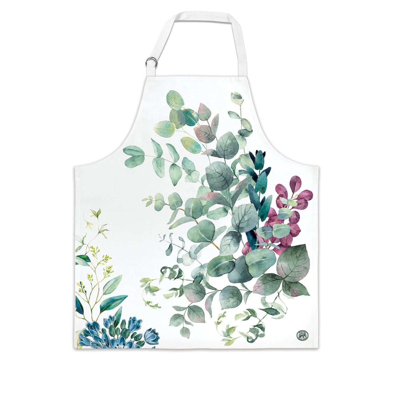 Michel Design Works Apron, Eucalyptus & Mint
