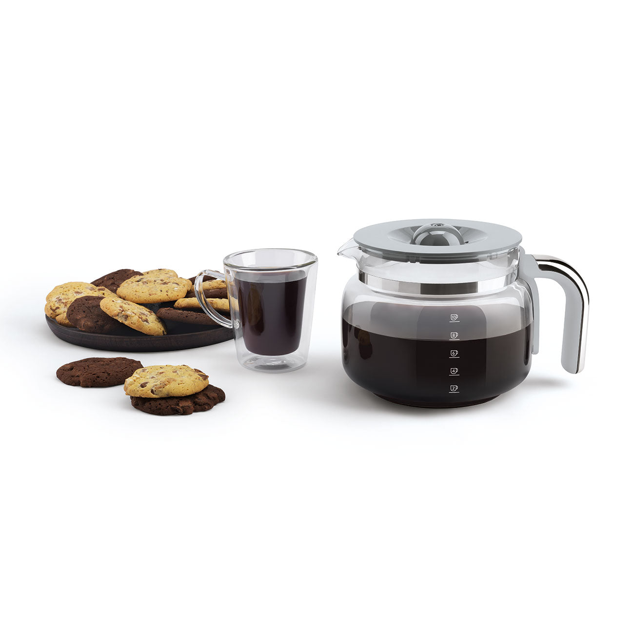SMEG Drip Filter Coffee Machine, Black