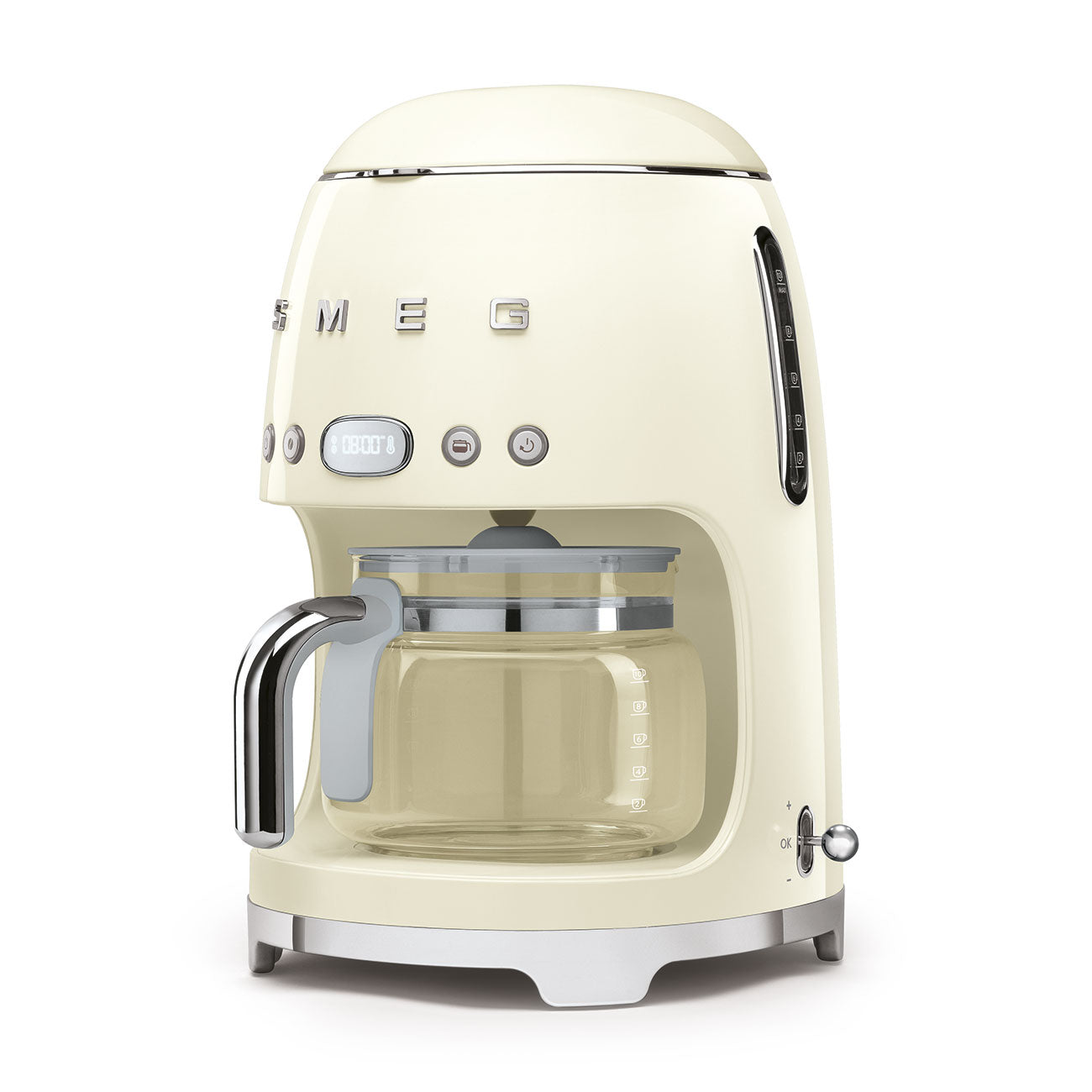SMEG Drip Filter Coffee Machine, Cream