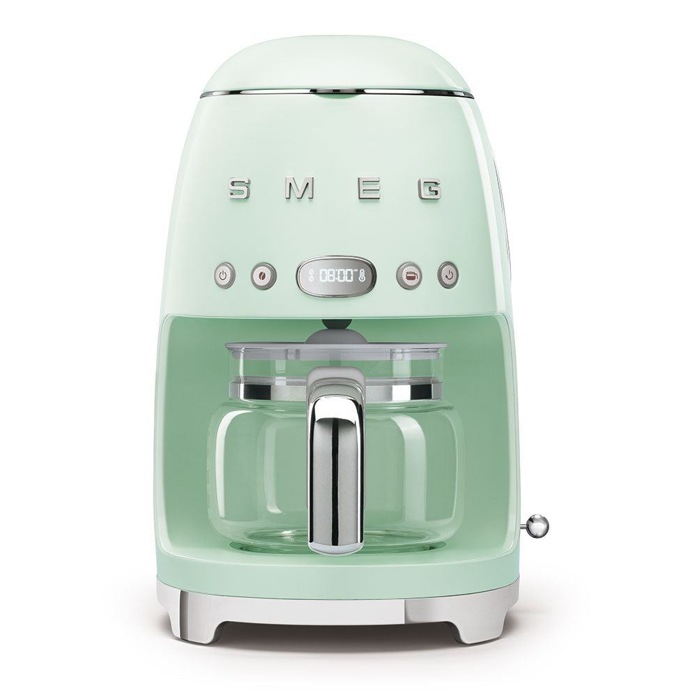 SMEG Drip Filter Coffee Machine, Pastel Green
