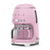 SMEG Drip Filter Coffee Machine, Pink