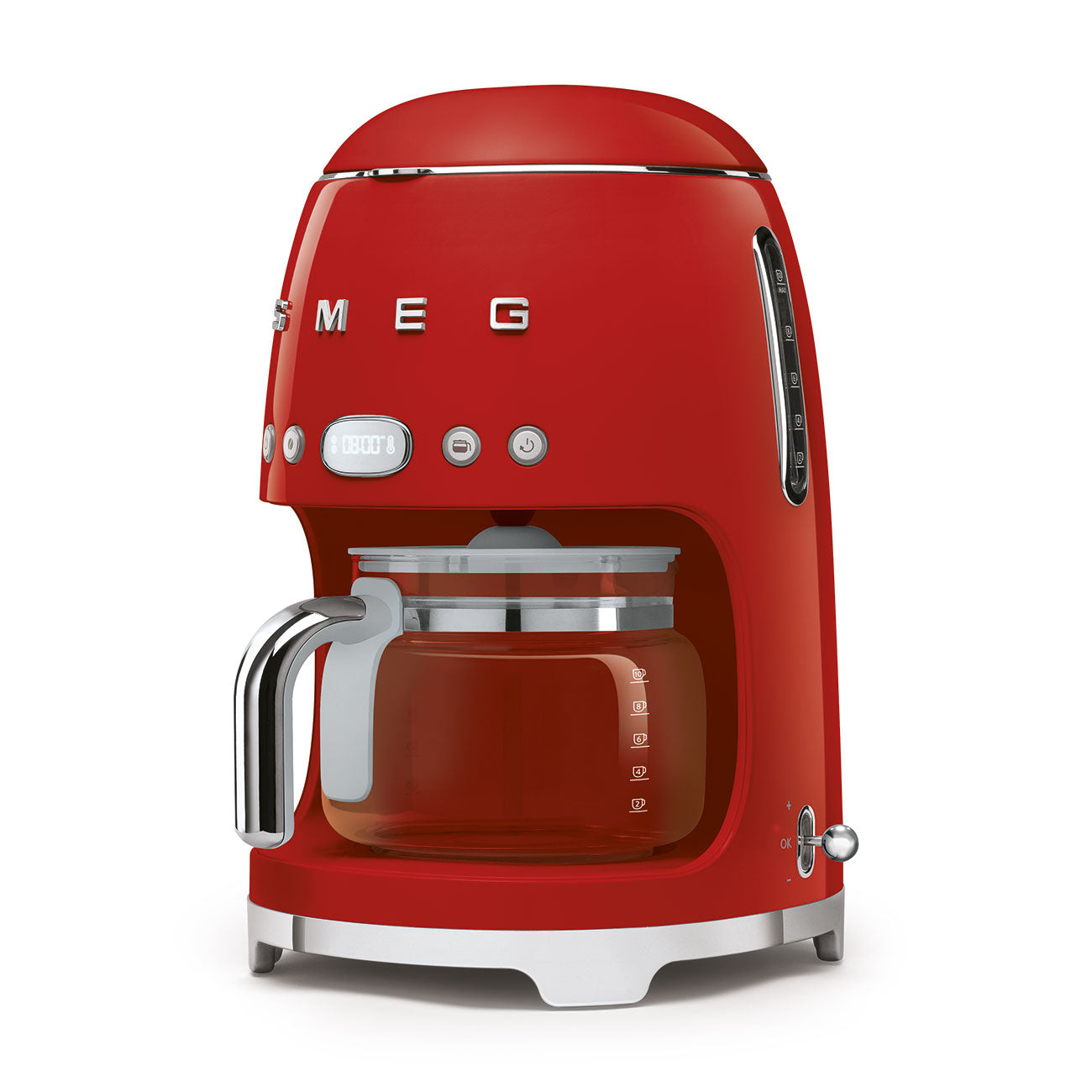 SMEG Drip Filter Coffee Machine, Red