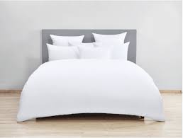 Christian Fischbacher Premium Duvet Cover Set, FINE SATIN DOTS - WHITE