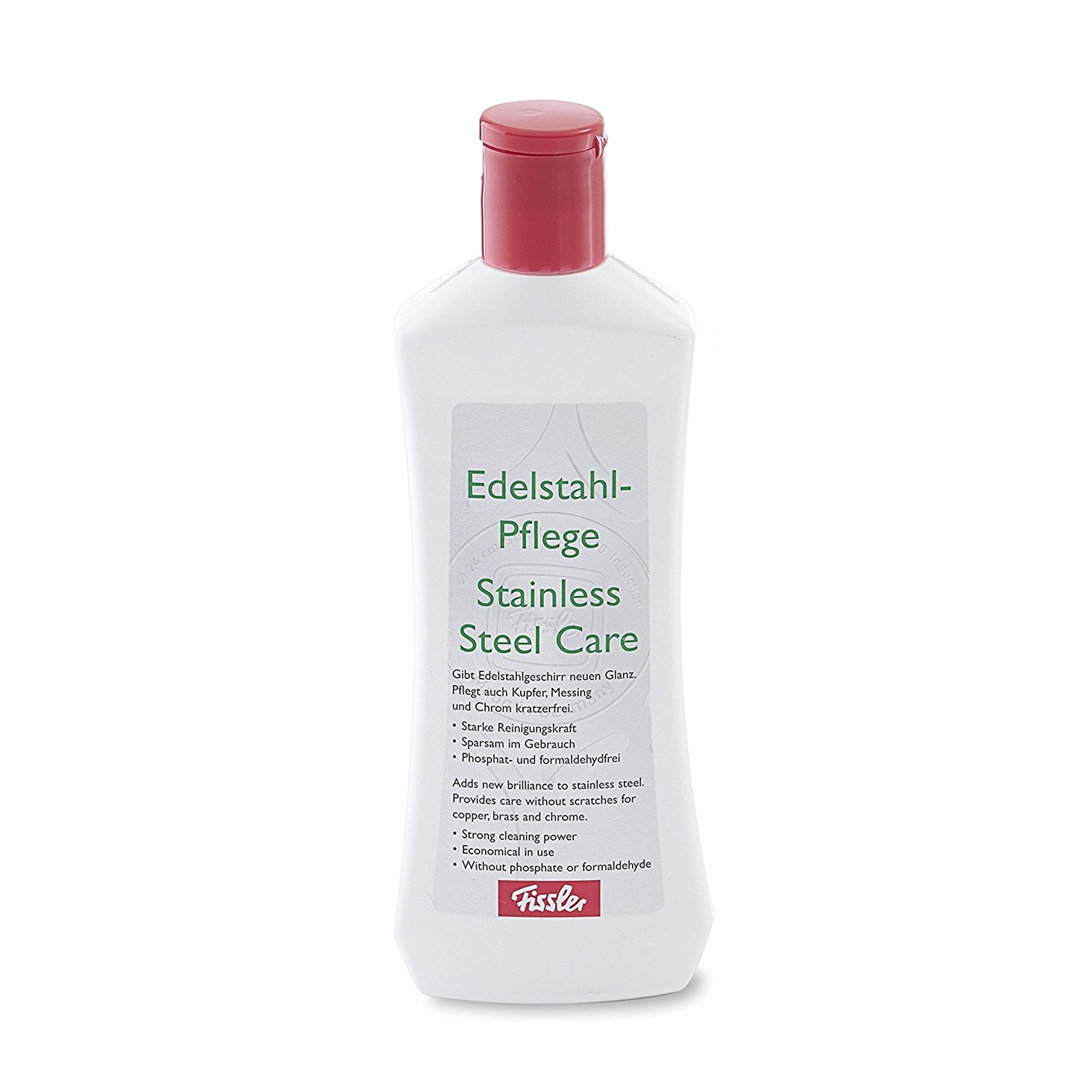 Fissler Cleaning and Care Product for Stainless Steel Body Brass and Chrome 250 ml