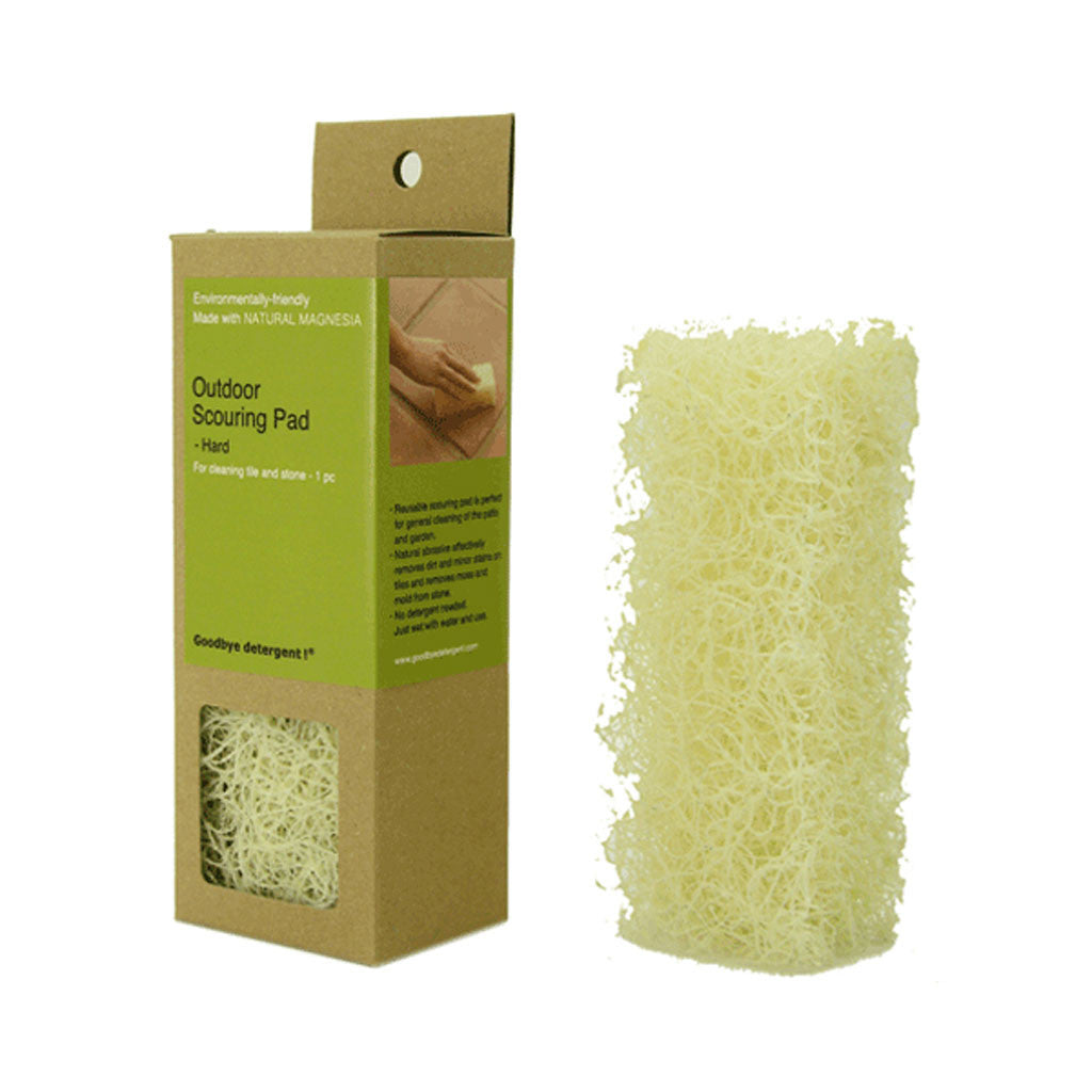 Goodbye Detergent Outdoor Scouring Pad Hard 1 Pc