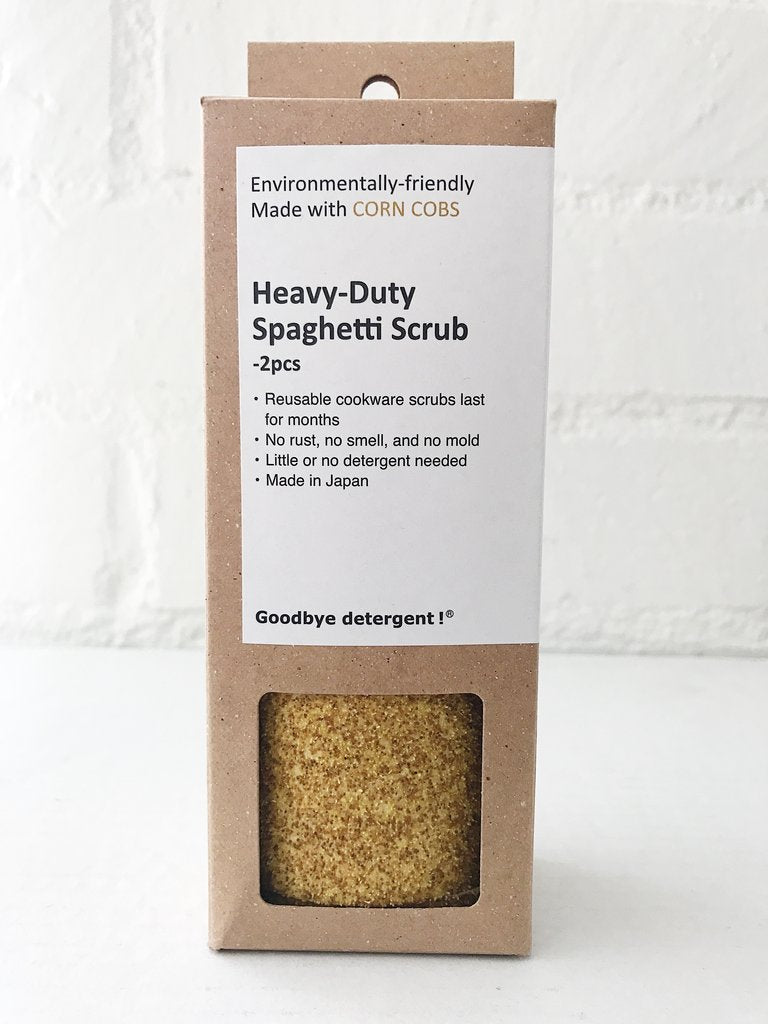 Goodbye Detergent New Heavy-Duty Spaghetti Scrub  2 Per Box