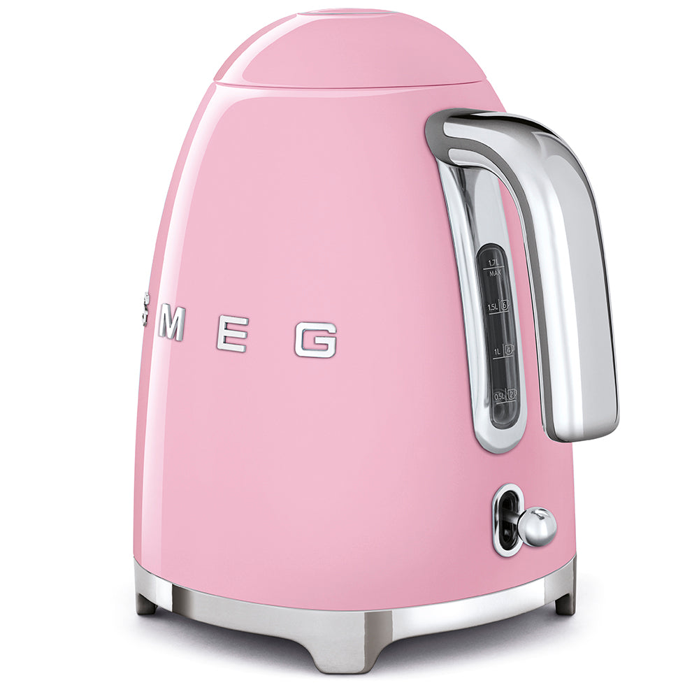 SMEG Kettle 3D Logo, Pink –
