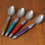 Jean Dubost Laguiole Dessert Spoons 4pc Set, Multi-color
