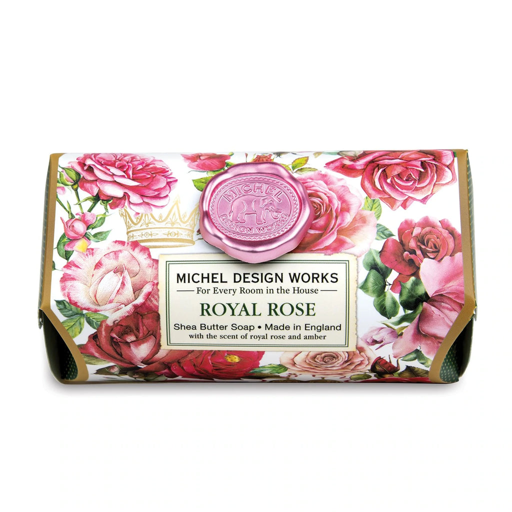 Michel Design Large Bath Soap, Royal Rose