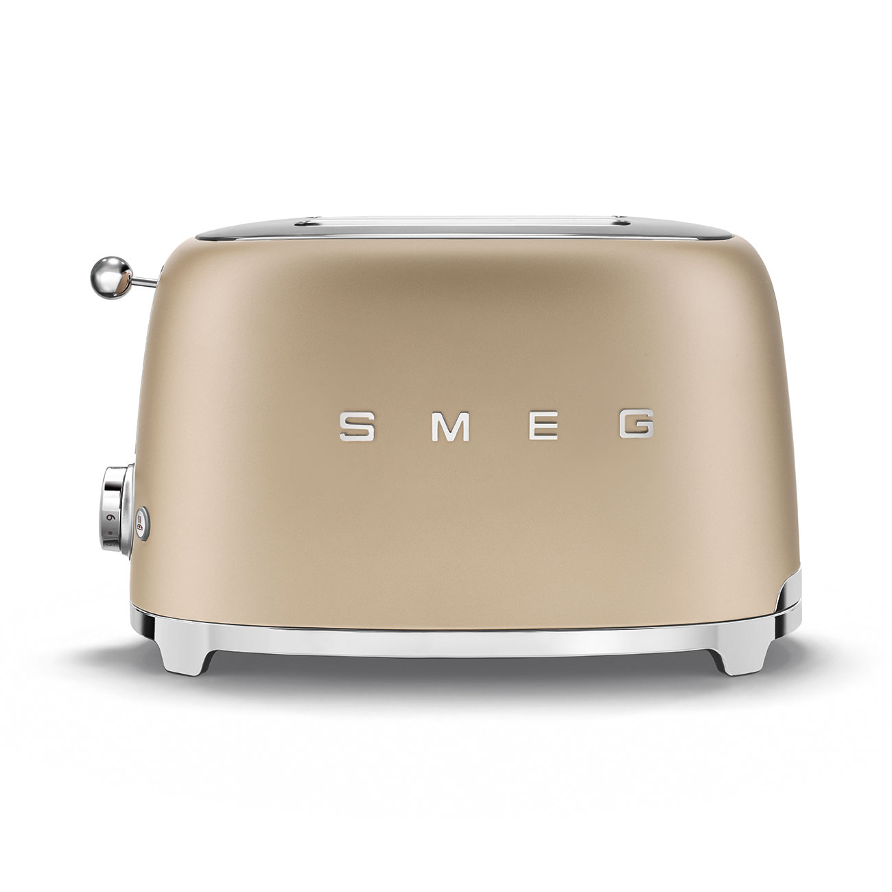 SMEG 2 Slice Toaster, Matt Champagne