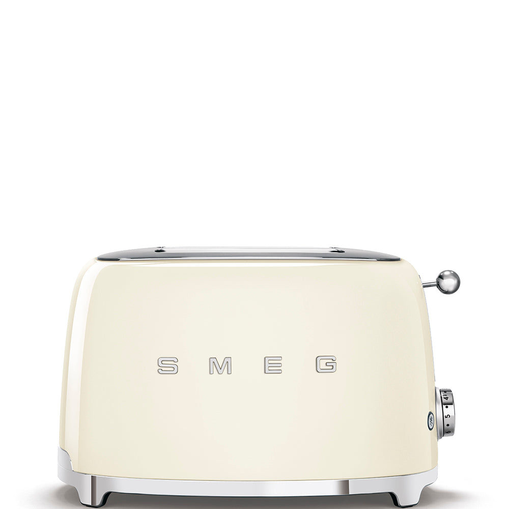 SMEG 2 Slice Toaster, Cream