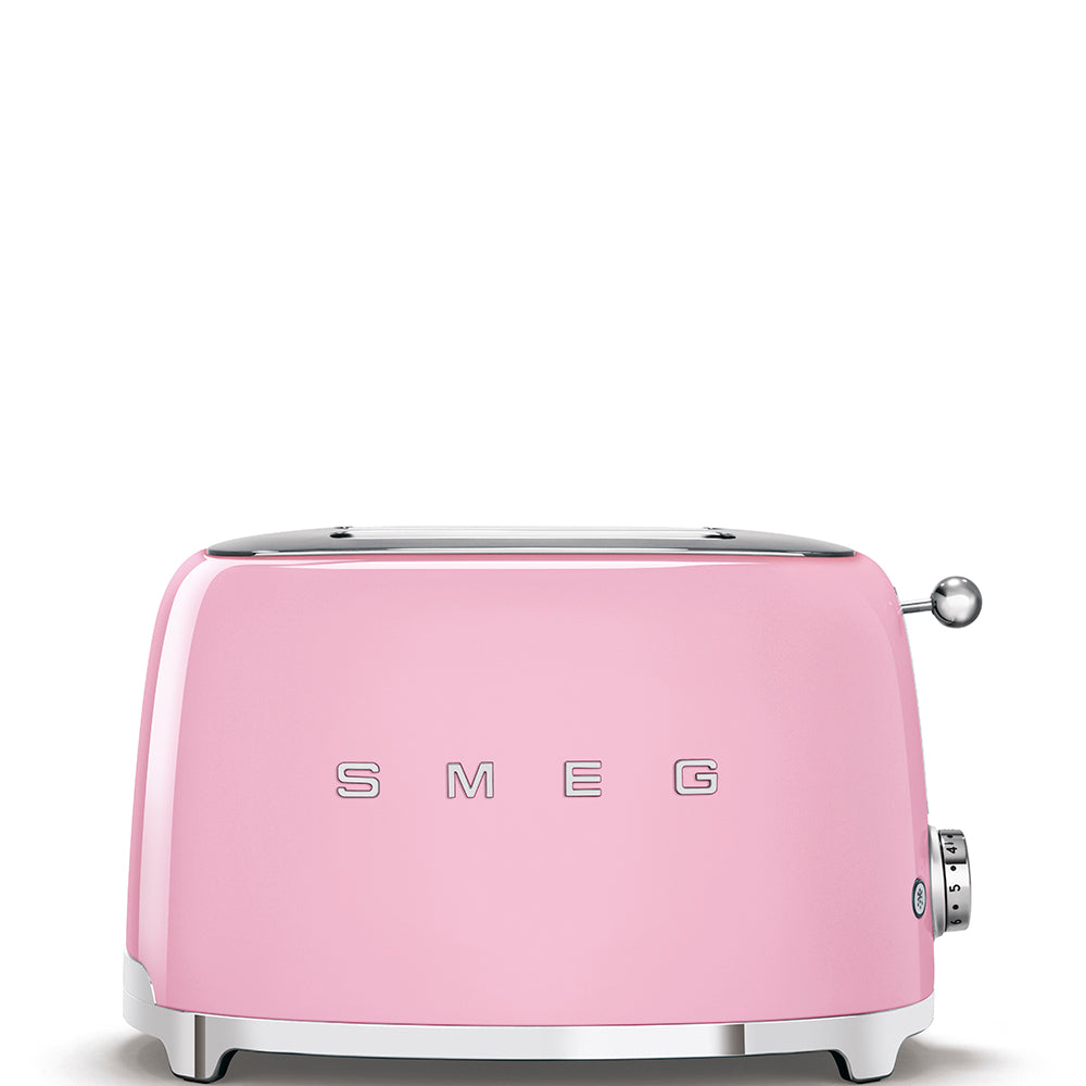 SMEG 2 Slice Toaster, Pink