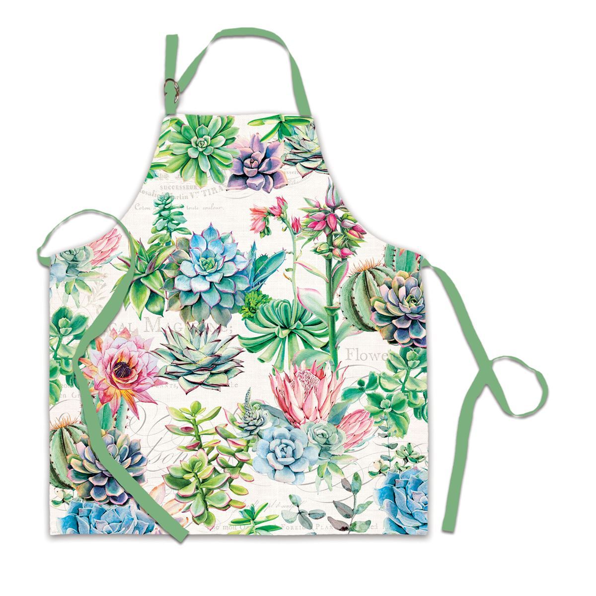 Michel Design Works Apron, Pink Cactus
