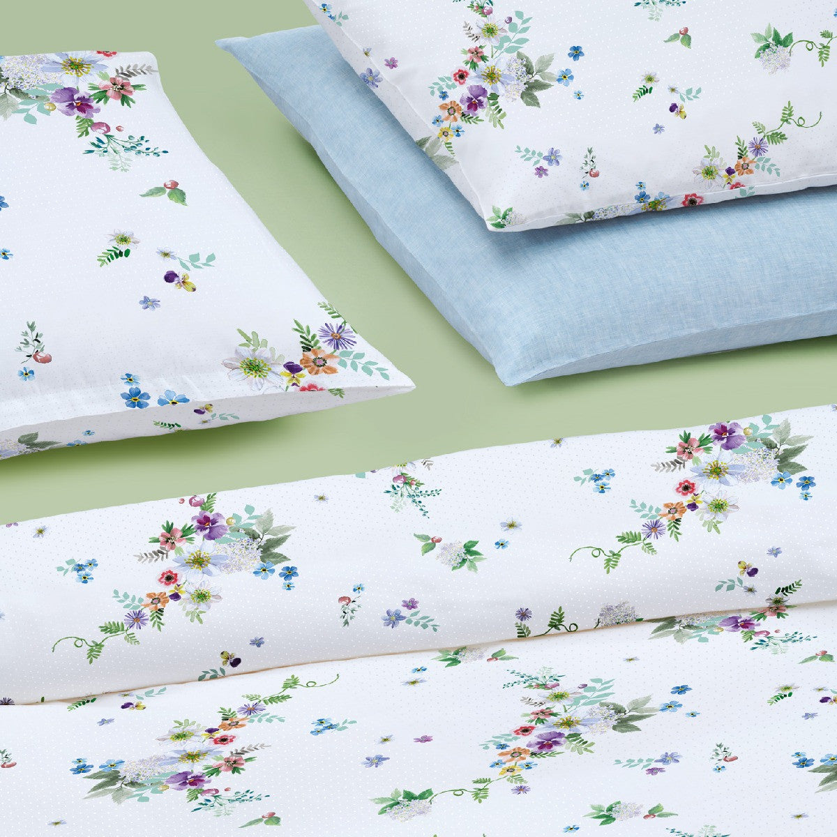 Christian Fischbacher Premium Duvet Cover Set, MARIEBELLE FINE SATIN