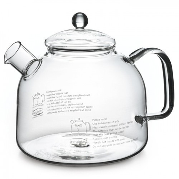 Jenaer Glas Water Kettle with Glass Lid (60oz)