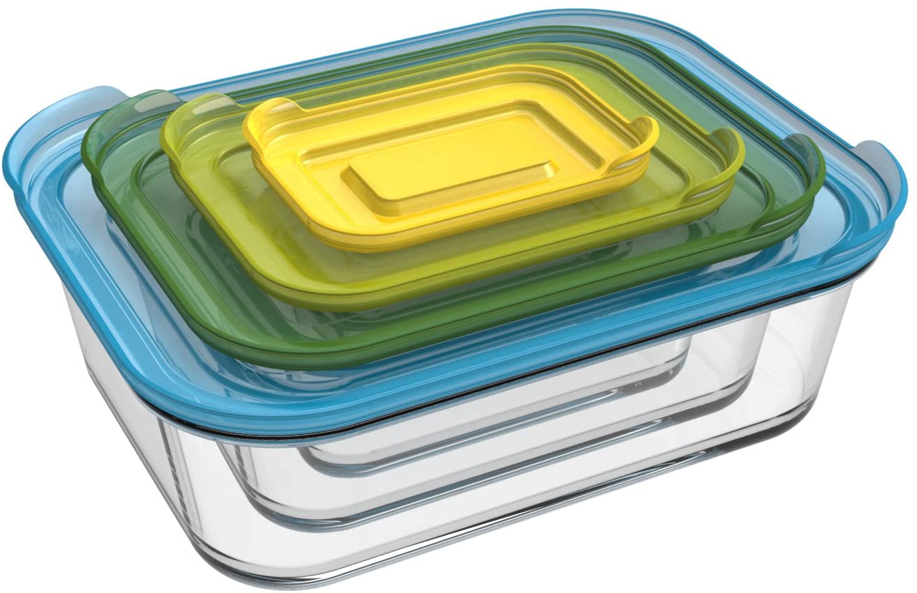 Joseph Joseph Nest Glass Storage 8pc Set