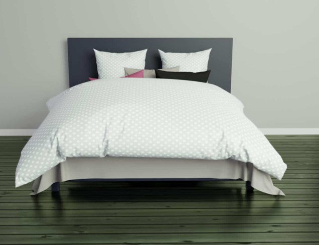 Christian Fischbacher Duvet Cover Set, POLKA JACQUARD PALE WATERGREEN