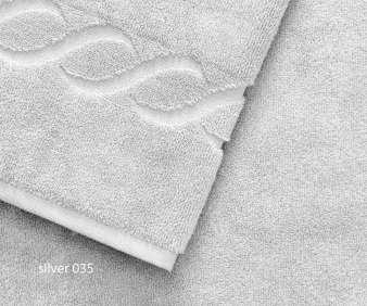 Christian Fischbacher Towel ROMANCE Silver